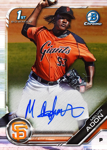 2019 Bowman Chrome Autographs Checklist and Prospect Guide