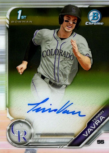 2019 Bowman Chrome Autographs Checklist and Prospect Guide