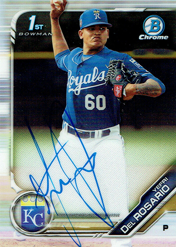 2019 Bowman Chrome Autographs Checklist and Prospect Guide