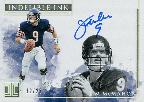 Panini - Impeccable Football - Masterstrokes - Brian Urlacher Autographed  Card 2020