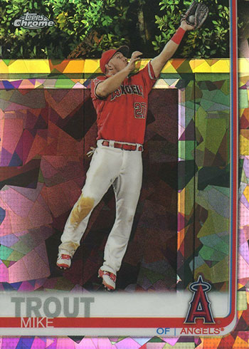 2020 Topps Chrome Sapphire All-Star Game Mike Trout – Piece Of The Game