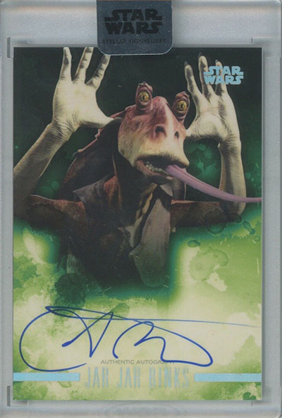 Star Wars Topps offers Stellar signature series Saw Gerrera Forest Whitaker /25