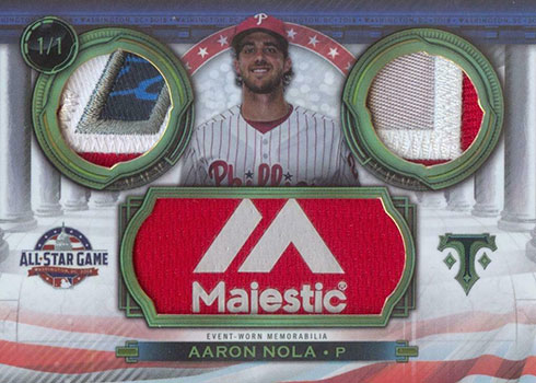 2015 Topps Triple Threads Cole Hamels Unity Jersey #D25/36 #UJR-CH