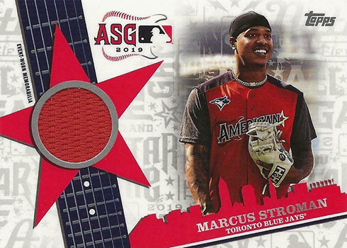 2022 Topps Update - Mike Trout - All Star Game Stitches Relic ANGELS