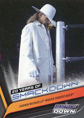 20 years of SmackDown #41 2019 Topps WWE Smackdown Shinsuke Nakamura