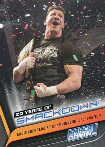 20 years of SmackDown #41 2019 Topps WWE Smackdown Shinsuke Nakamura