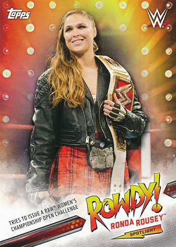 #46 Sarah Schreiber 2019 Topps WWE SmackDown Live Sammelkarte