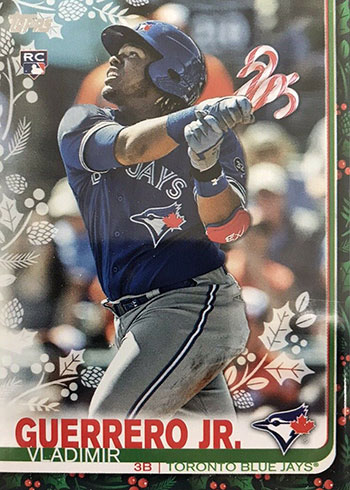 2019 Topps Walmart Holiday Variations - Vladimir Guerrero Jr SP