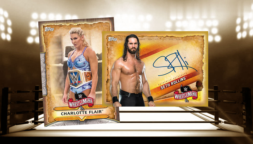 Topps WWE CHAMPIONS WRESTLEMANIA FOIL &  PARALLEL CARDS ☆ BUY 3 GET 1 FREE! 