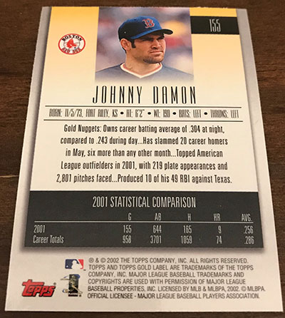 2022 Topps Gold Label Offers Autographs, Relics And Even Nuggets