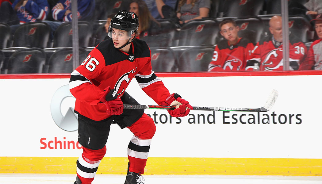 New Jersey Devils Introduce Jack Hughes to Home Crowd