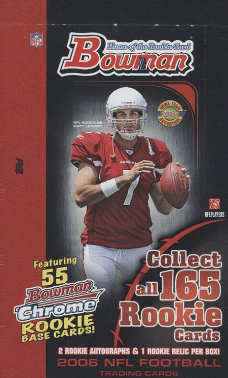 NFL Football Trading Cards, Jumbo Box