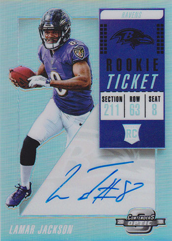 Lamar Jackson 2018 Optic Pink #167 Price Guide - Sports Card Investor