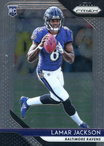 2018 Lamar Jackson Panini Playoff Football Rookie RC #212