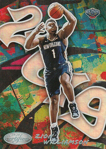 Zion Williamson Guide to 2019-20 Panini Certified Basketball