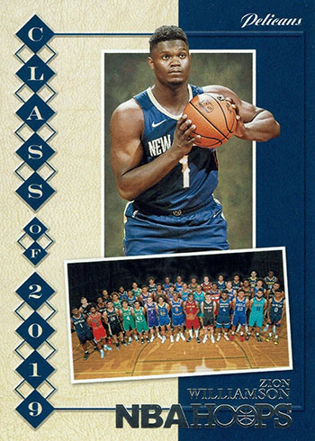 Zion Williamson Guide to 2019-20 Hoops Basketball Cards