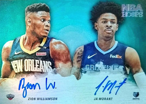 Zion Williamson Guide to 2019-20 Hoops Basketball Cards