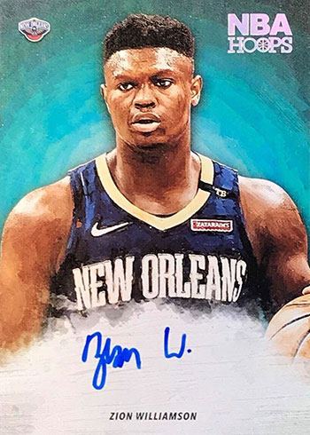 Zion Williamson Guide to 2019-20 Hoops Basketball Cards