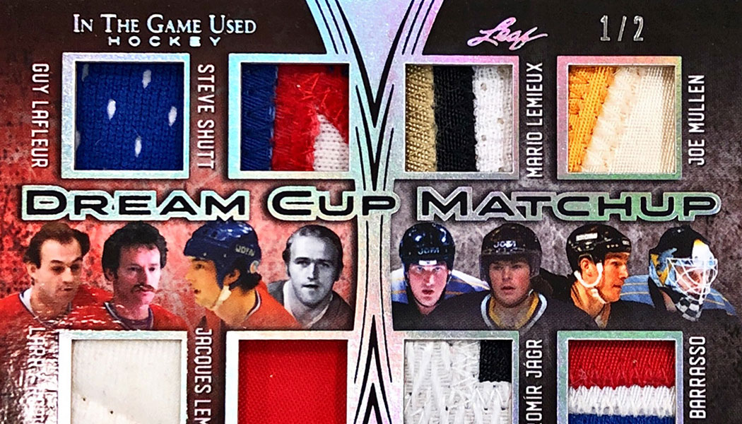 2020-21 Leaf In the Game Used Hockey Checklist Info, Boxes
