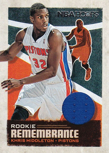 Coby White 2020-21 Panini Hoops Rookie Remembrance Jersey Swatch