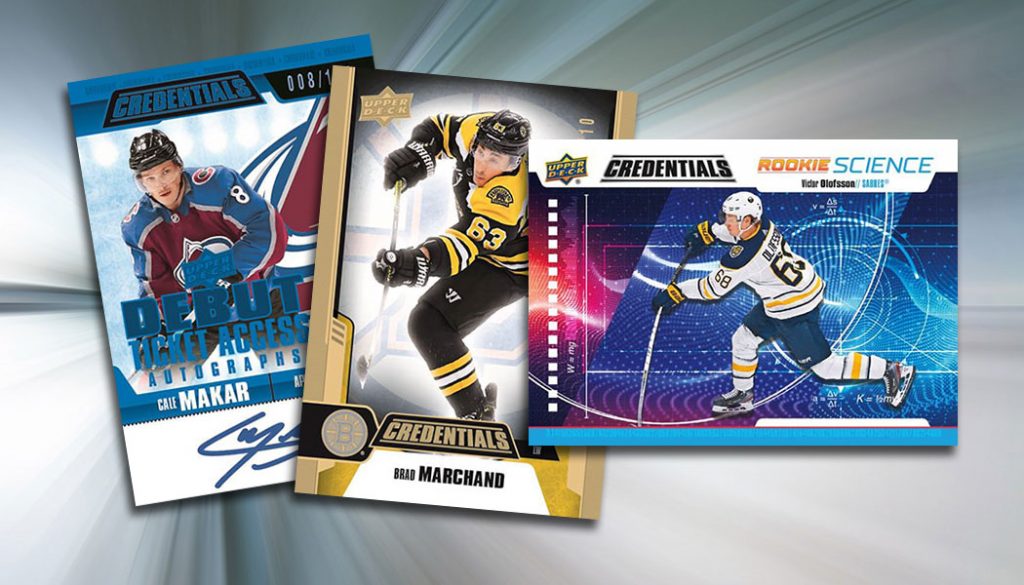 2021-22 Upper Deck Credentials Hockey Checklist, Box Info, Release Date