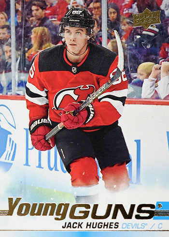 2019-20 Upper Deck Young Guns Jack Hughes