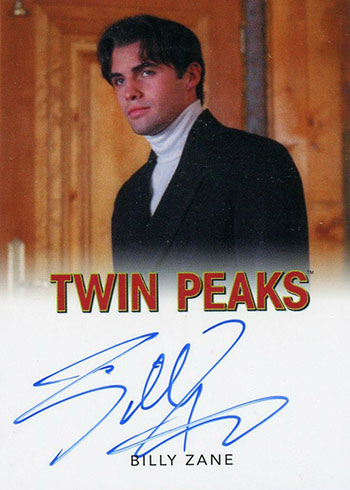 2019 Rittenhouse Twin Peaks Archives Classic Autographs Billy Zane