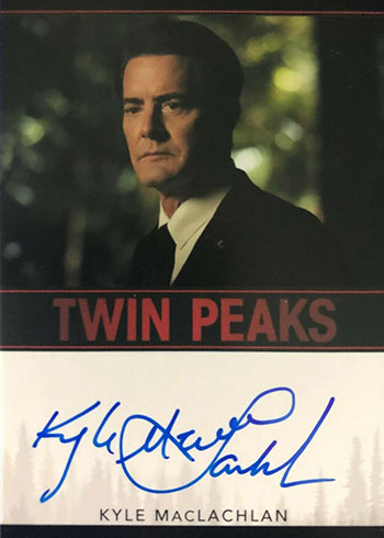2019 Rittenhouse Twin Peaks Archives Modern Autographs Kyle MacLachlan