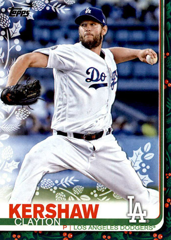 Cody Bellinger 2019 Topps Holiday Relics Card. #WHRCB GU Uniform Piece  NM-Mint