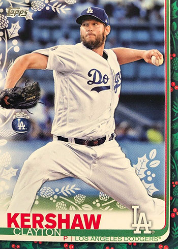 2019 Topps Postseason Performance Relics PPRCK Clayton Kershaw