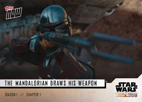 STAR WARS The Mandalorian Promo Card 4