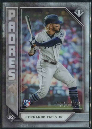 2021 Topps Big League FERNANDO TATIS JR Art of the Game - PADRES - ATG-FT