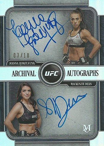 2019 Topps UFC Museum Collection Checklist, Release Date, Details