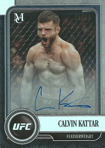 2019 Topps UFC Museum Collection Checklist, Release Date, Details