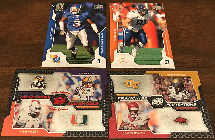 2008 Upper Deck Draft Edition Football Box Break And Breakdown