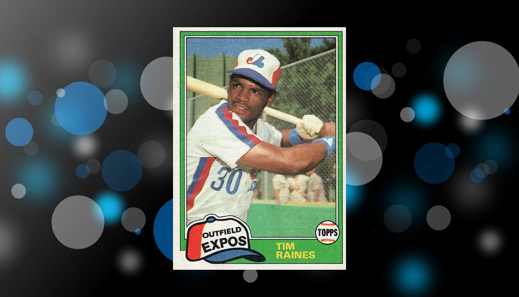 Tim Raines Signed 1981 Topps #479 Montreal Expos Rookie Card BAS Auto 10