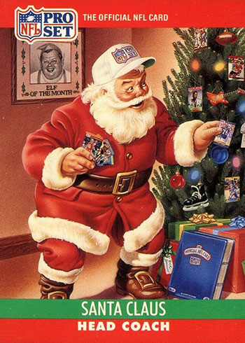 1990 Pro Set Santa Claus