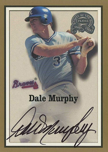 Dale Murphy Memorabilia, Autographed Dale Murphy Collectibles