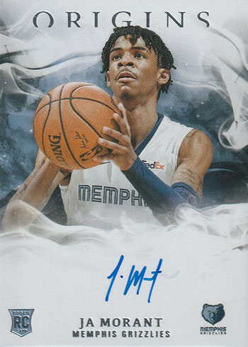 2019-20 Panini Origins Basketball Ja Morant Autograph