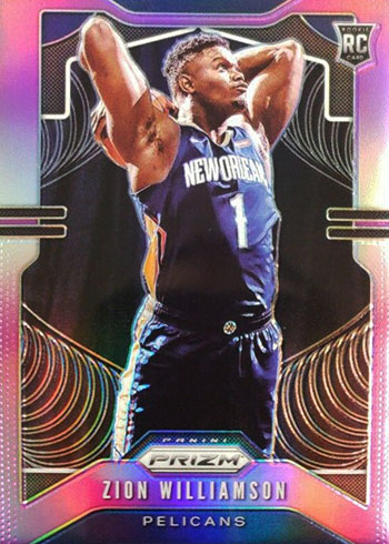 Zion williamson purple shockt selling wave Parallel 2020