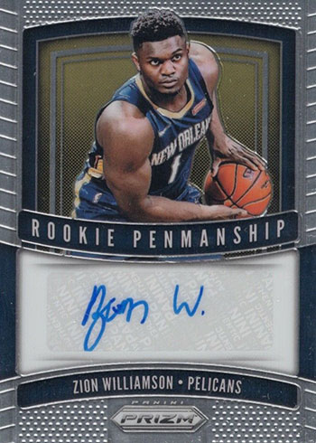 Guide to 2019-20 Panini Prizm Basketball Zion Williamson Cards