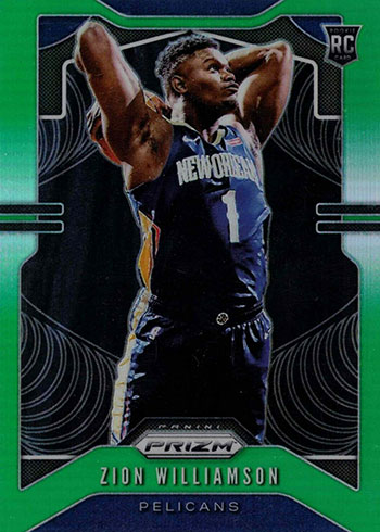 2019-20 Panini Prizm Basketball Prizms Parallels Rainbow Gallery