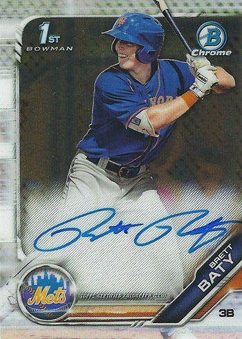 2019 Bowman Chrome Autographs Checklist and Prospect Guide