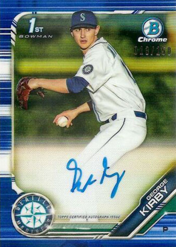 2019 Bowman Chrome Autographs Checklist and Prospect Guide