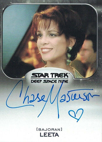 Star Trek Inflexions Starfleet's Finest Sharon Thomas Movie Autograph A146 Star Trek Inflexions Starfleet's Finest Sharon Thomas Movie Autograph A146