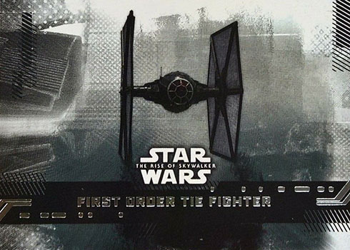2019 Topps Star Wars Rise of Skywalker Base #81 Improvised Hangar on Ajan Kloss 