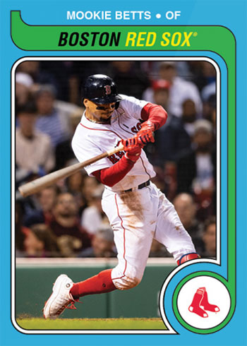 2019 TOPPS TRIBUTE #50 MOOKIE BETTS RED SOX POP 1 PSA 10 B3578520