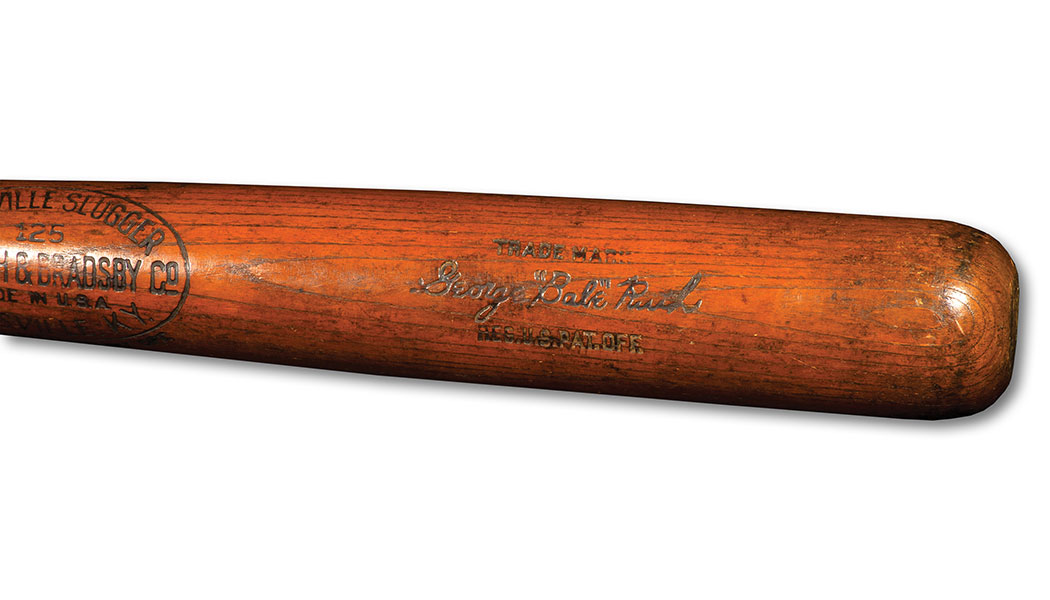 chorro papelería emocional Babe Ruth's 500th Home Run Bat Tops $1,000,000 at Auction