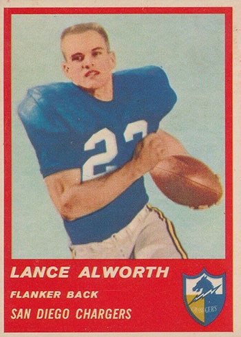 LANCE ALWORTH  San Diego Chargers 1969 Wilson Throwback NFL Football Jersey