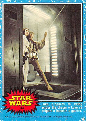 Topps 1977 Trading Card # 71 The Incredible C-3PO Red Star Wars Series 2 
